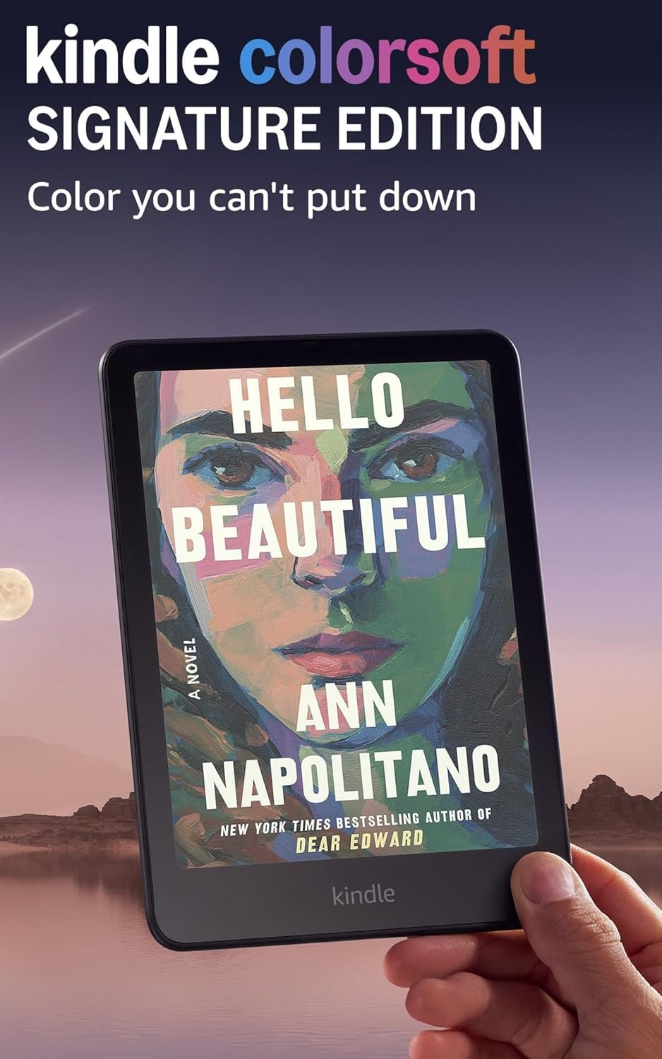 Amazon Kindle Colorsoft Signature Edition 32GB (newest model) – With color display, auto-adjusting front light, wireless charging, and long battery life – Metallic Black